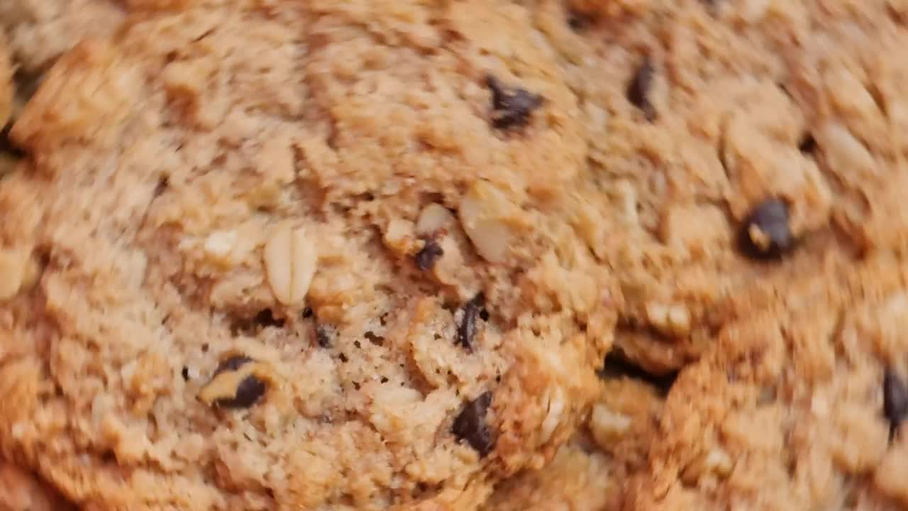 Download Video Stock Chip Cookies Stacked On A Rotating Shot Live Wallpaper For PC