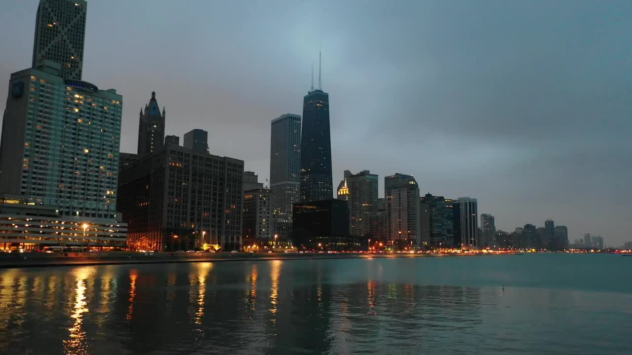 Download Video Stock Chicago City At Late Afternoon Live Wallpaper For PC