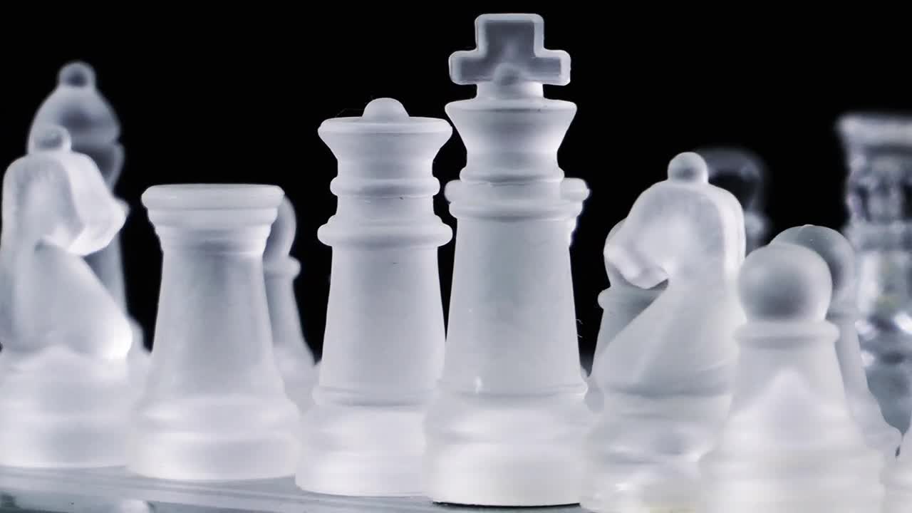 Download Video Stock Chess With Glass Pieces Live Wallpaper For PC