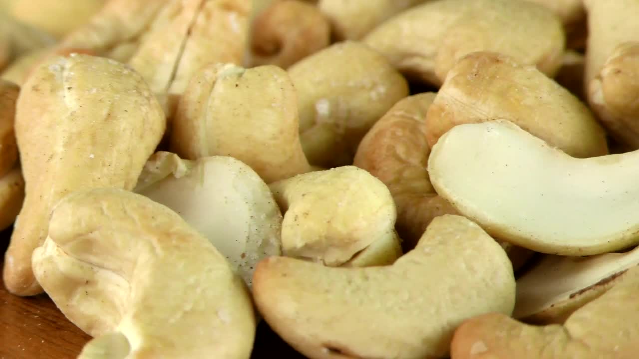 Download Video Stock Cashew Nuts Spinning Macro Live Wallpaper For PC