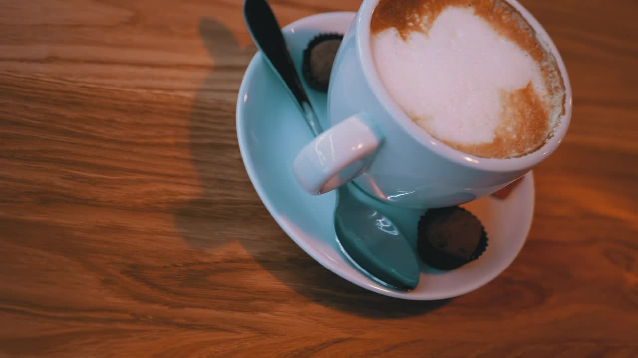 Download Video Stock Cappuccino In A Cup Live Wallpaper For PC