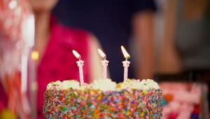Download Video Stock Candles On A Cake Being Extinguished By The Celebrated Live Wallpaper For PC