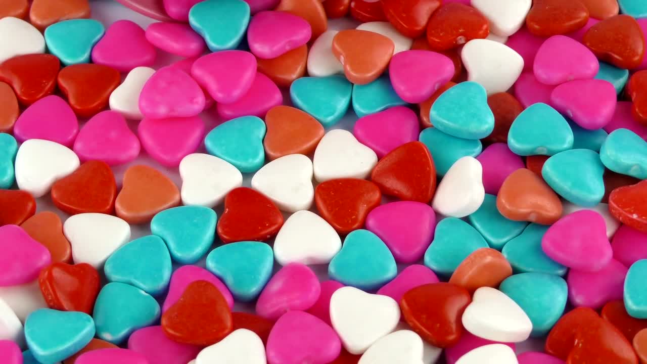 Download Video Stock Candies And Heart Shaped Gums Live Wallpaper For PC