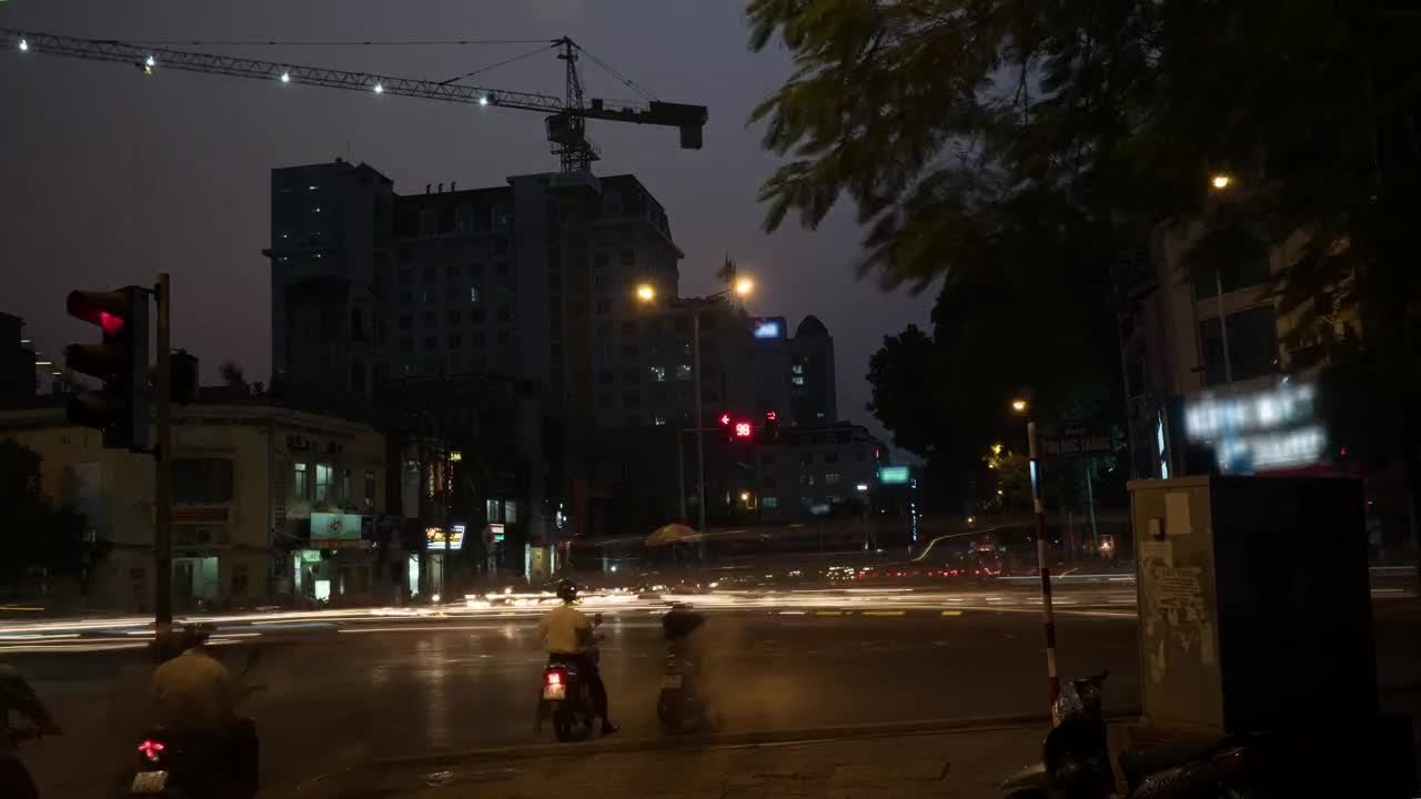 Download Video Stock Busy Night Traffic In Hanoi Live Wallpaper For PC