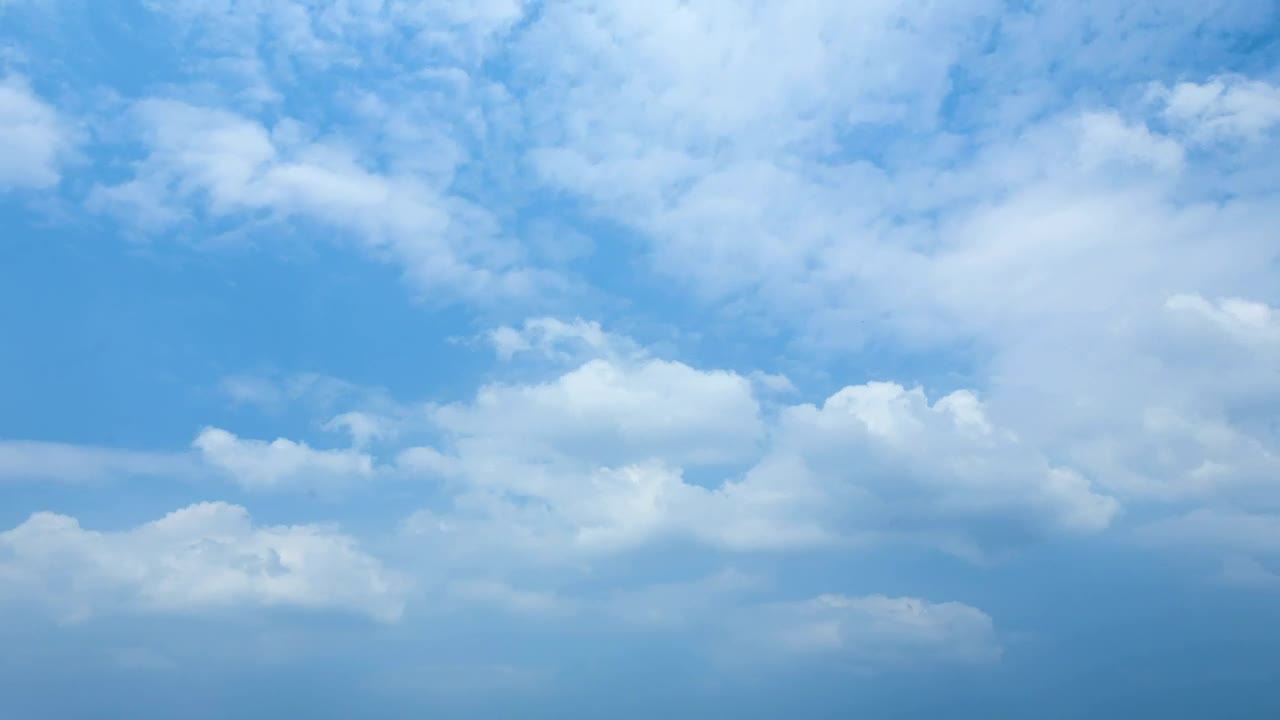 Download Video Stock Clouds Moving In A Blue Sky Time Lapse Live Wallpaper For PC