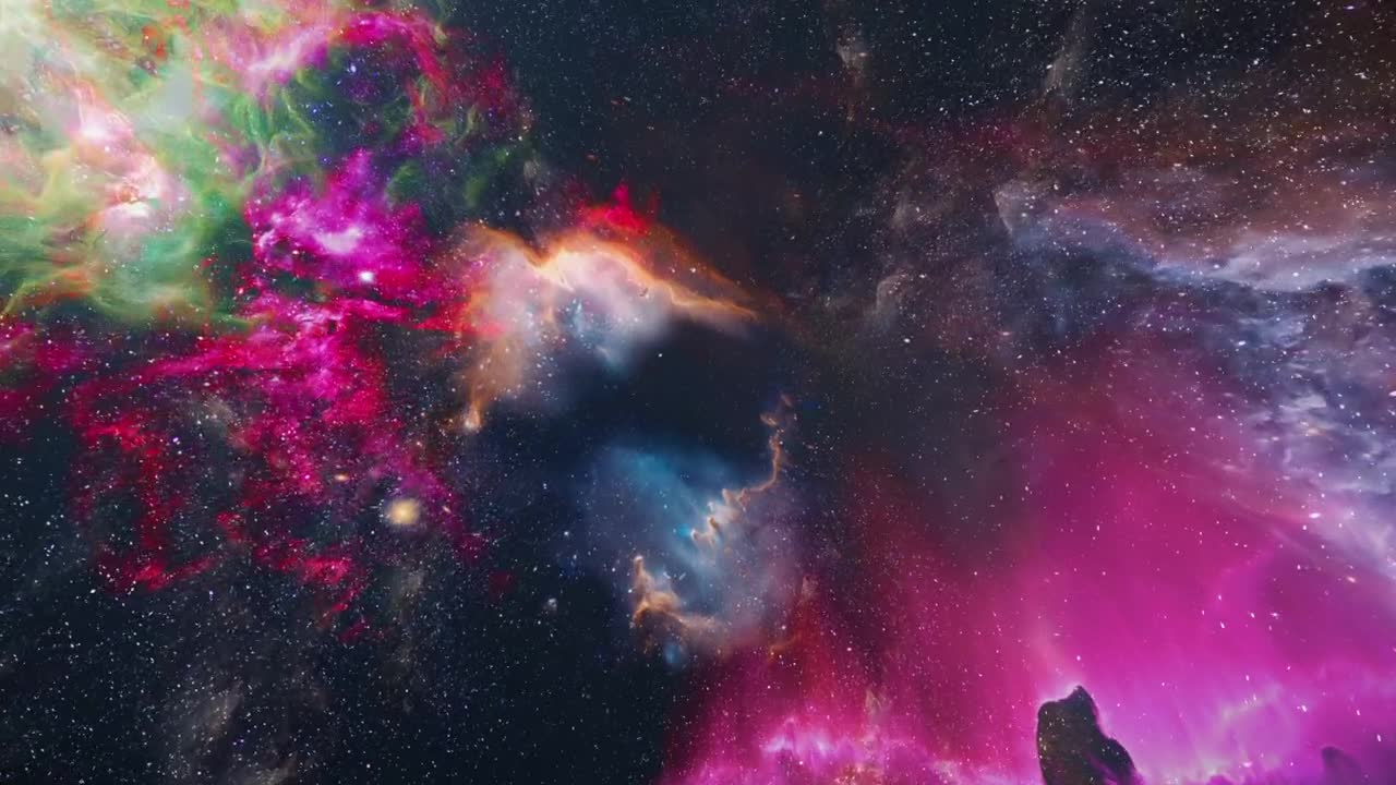 Download Stock Video Crossing The Universe Between Nebulae And Galaxies Live Wallpaper For PC