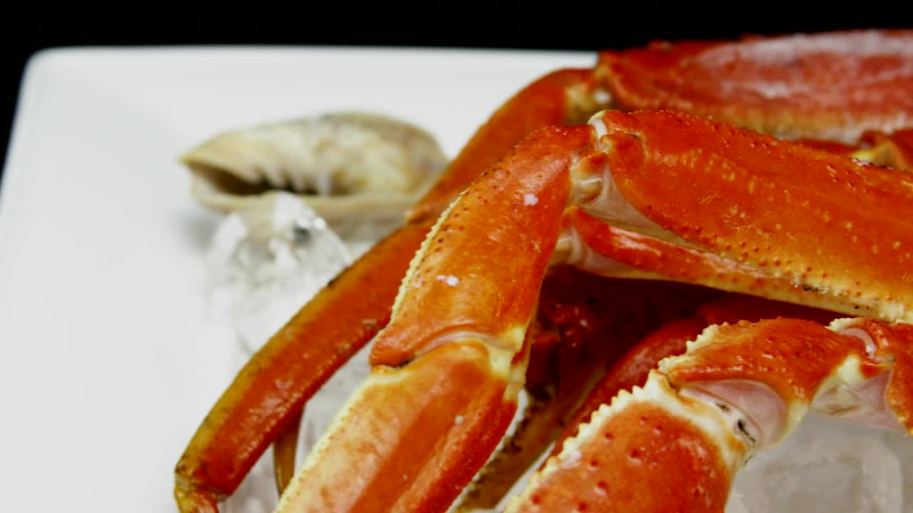 Download Stock Video Crab Legs On Ice Live Wallpaper For PC