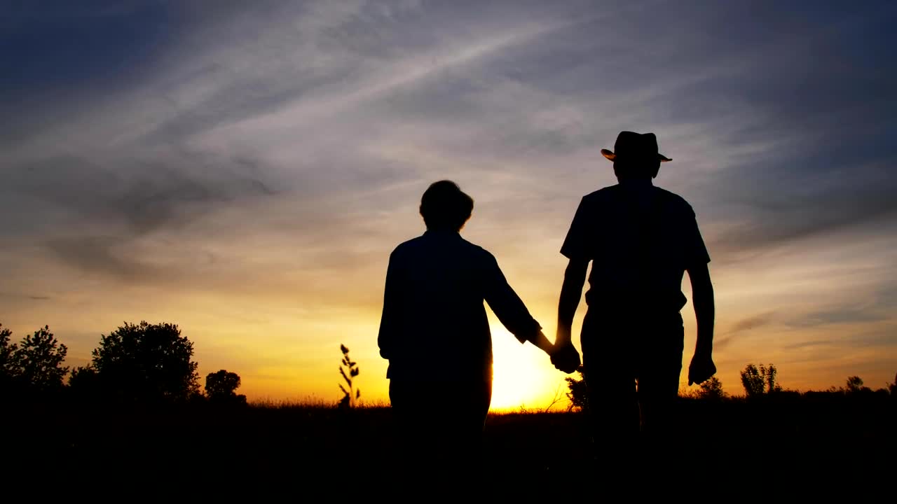 Download Stock Video Couple Walking At Sunset Live Wallpaper For PC