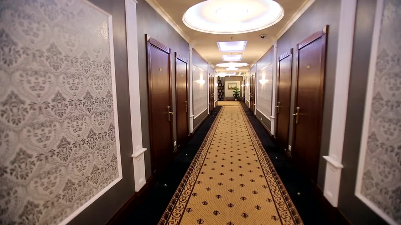 Download Stock Video Corridor Of An Elegant Hotel Live Wallpaper For PC