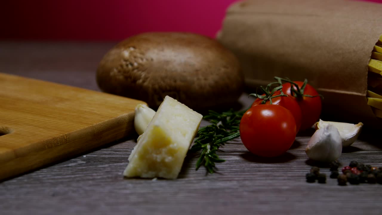 Download Stock Video Cooking Ingredients For An Italian Meal Live Wallpaper For PC