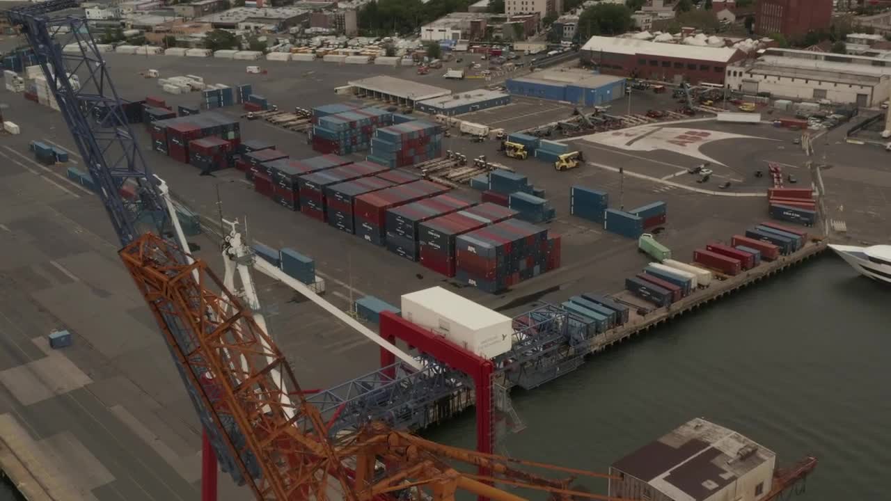 Download Stock Video Container Area For Maritime Transport Live Wallpaper For PC