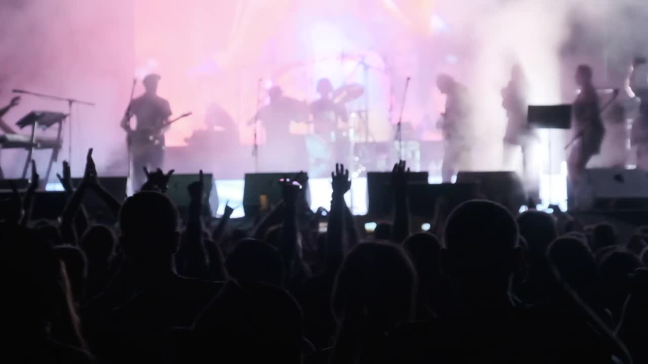 Download Stock Video Concert Seen From The Audience Live Wallpaper For PC