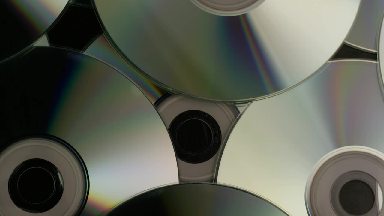 Download Stock Video Compact Discs Spinning Slowly Live Wallpaper For PC