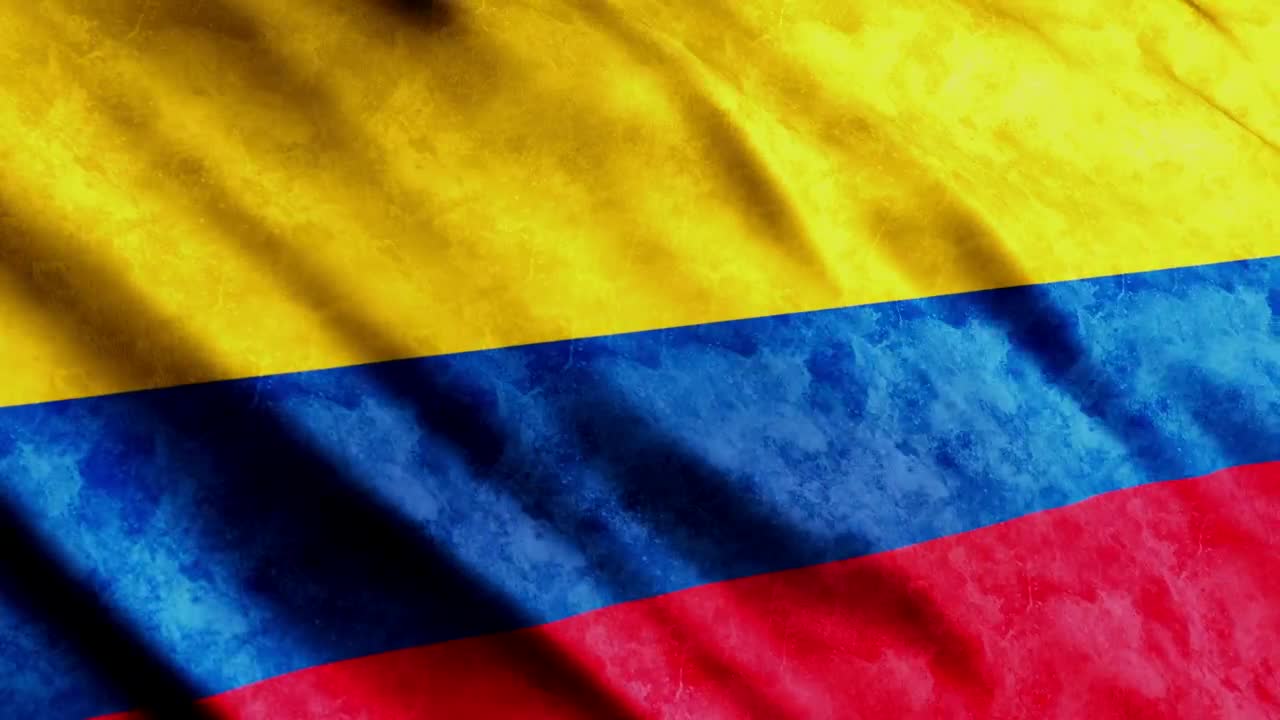 Download Stock Video Colombia Flag Render Live Wallpaper For PC