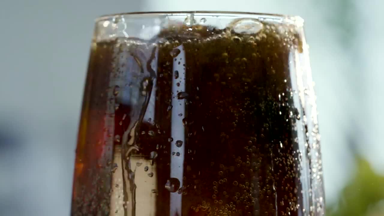 Download Stock Video Coke Foam Spills From The Glass Live Wallpaper For PC