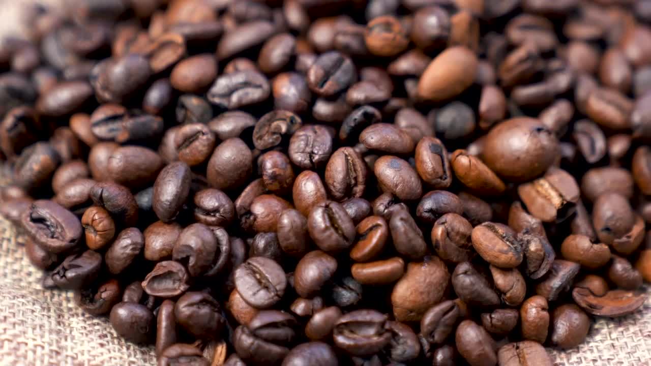 Download Stock Video Coffee Beans Rotating Live Wallpaper For PC