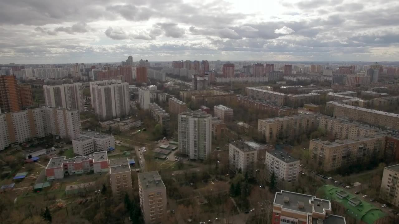 Download Stock Video Cloudy Skies Above Apartment Blocks Live Wallpaper For PC