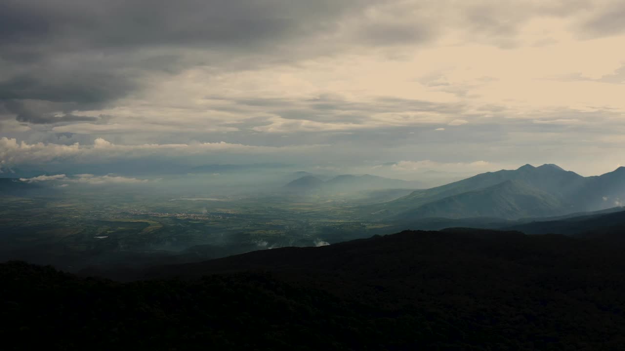 Download Stock Video Cloudy Panorama From High On A Mountain Live Wallpaper For PC