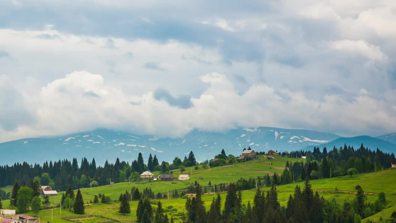 Download Stock Video Cloudy Afternoon In The Countryside On Farms Live Wallpaper For PC