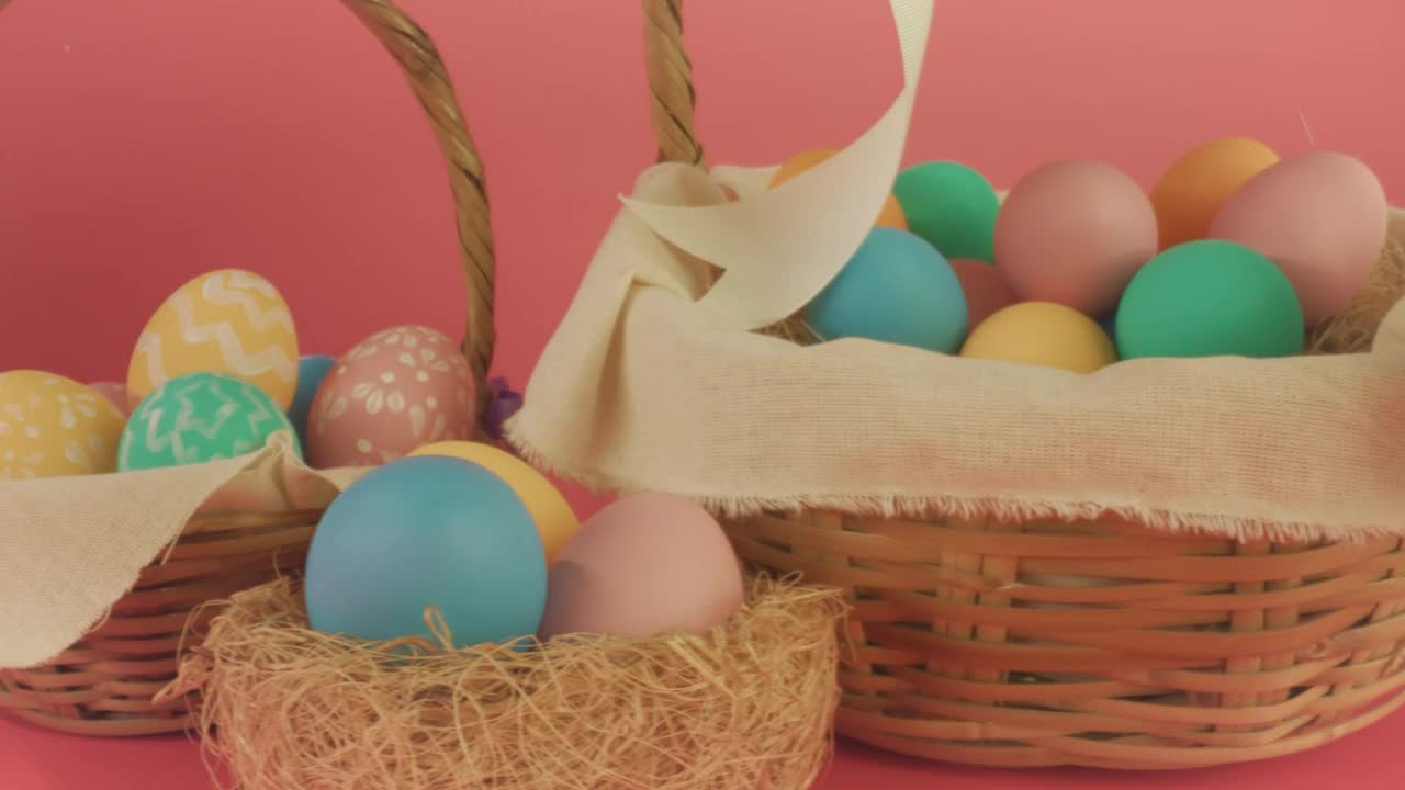 Download Stock Video Easter Decorative Baskets Live Wallpaper For PC