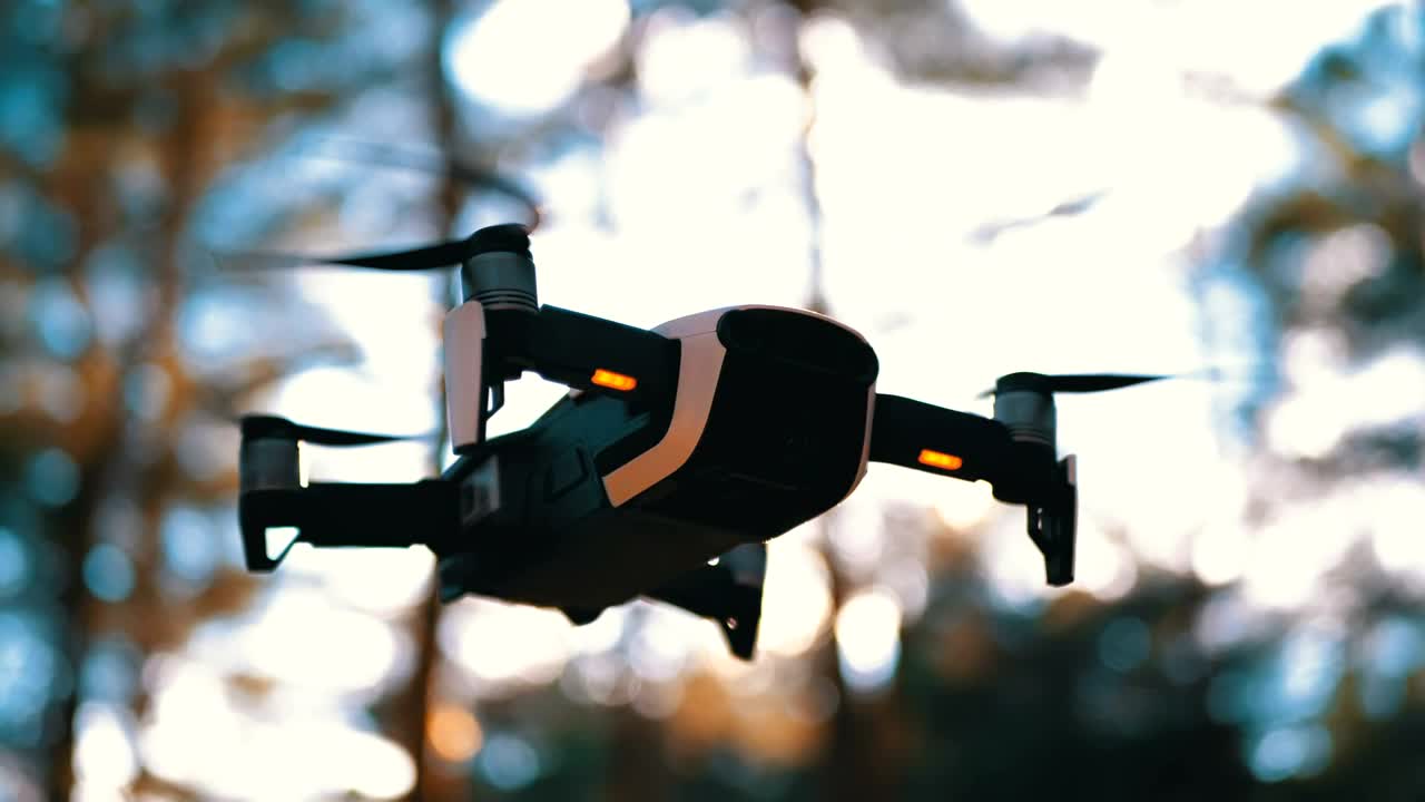 Download Stock Video Drone Hovering In The Air Live Wallpaper For PC