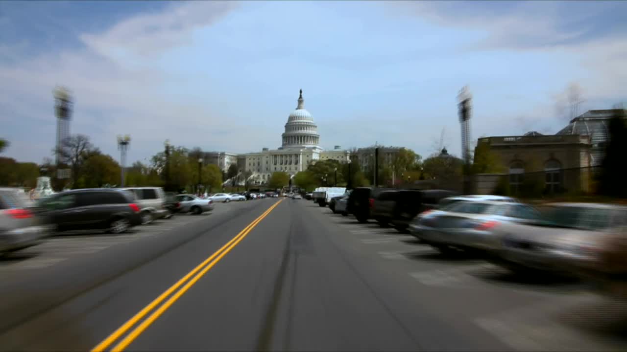 Download Stock Video Driving Towards Capitol Hill Live Wallpaper For PC