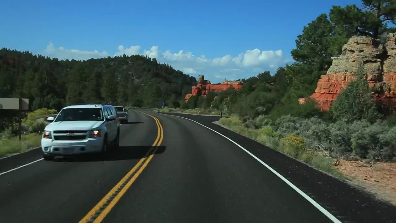 Download Stock Video Driving Towards A National Park Live Wallpaper For PC