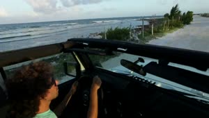 Download Stock Video Driving In A Beach Town Near The Seashore Live Wallpaper For PC