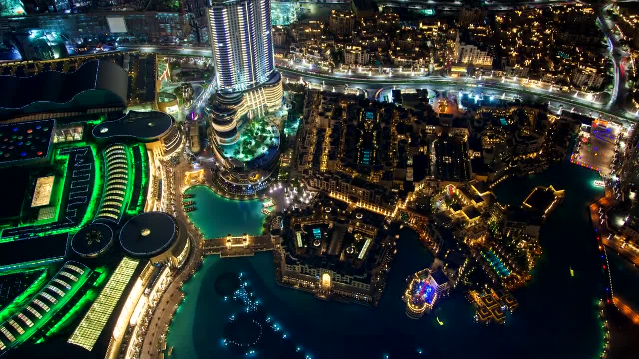 Download Stock Video Downtown Dubai Cityscape From Above Live Wallpaper For PC