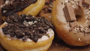 Download Stock Video Donuts With Chocolate And Cookies Live Wallpaper For PC