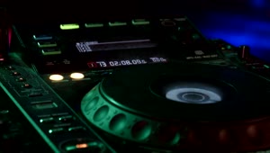 Download Stock Video Dj Equipment In The Room With Club Lights Live Wallpaper For PC