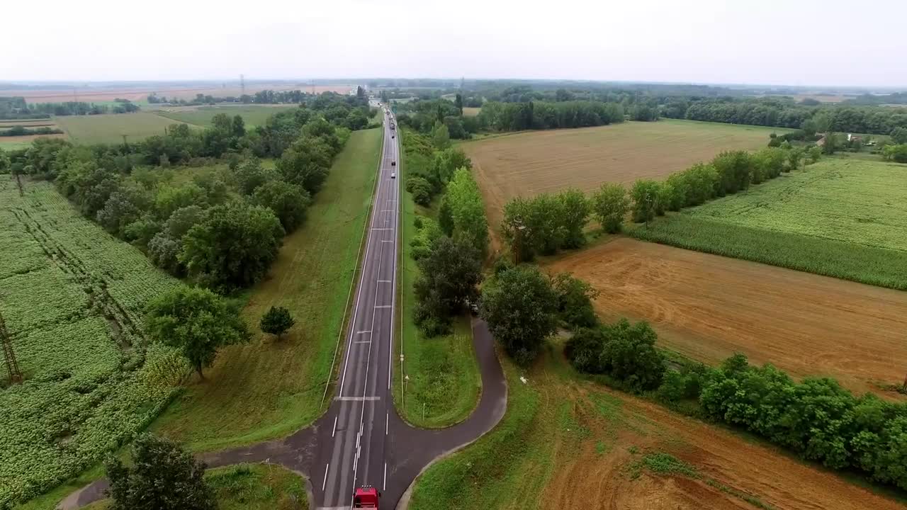 Download Stock Video Freeway Between Agriculture Fields Live Wallpaper For PC