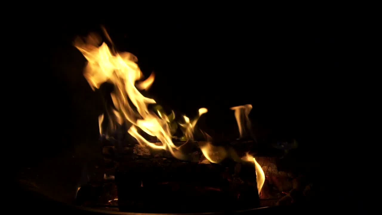 Download Stock Video Fire Pit After Sunset Live Wallpaper For PC