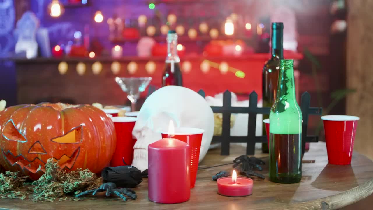 Download Stock Video Halloween Party Decorations Live Wallpaper For PC