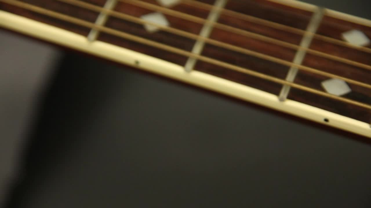 Download Stock Video Guitar Strings Closeup Live Wallpaper For PC