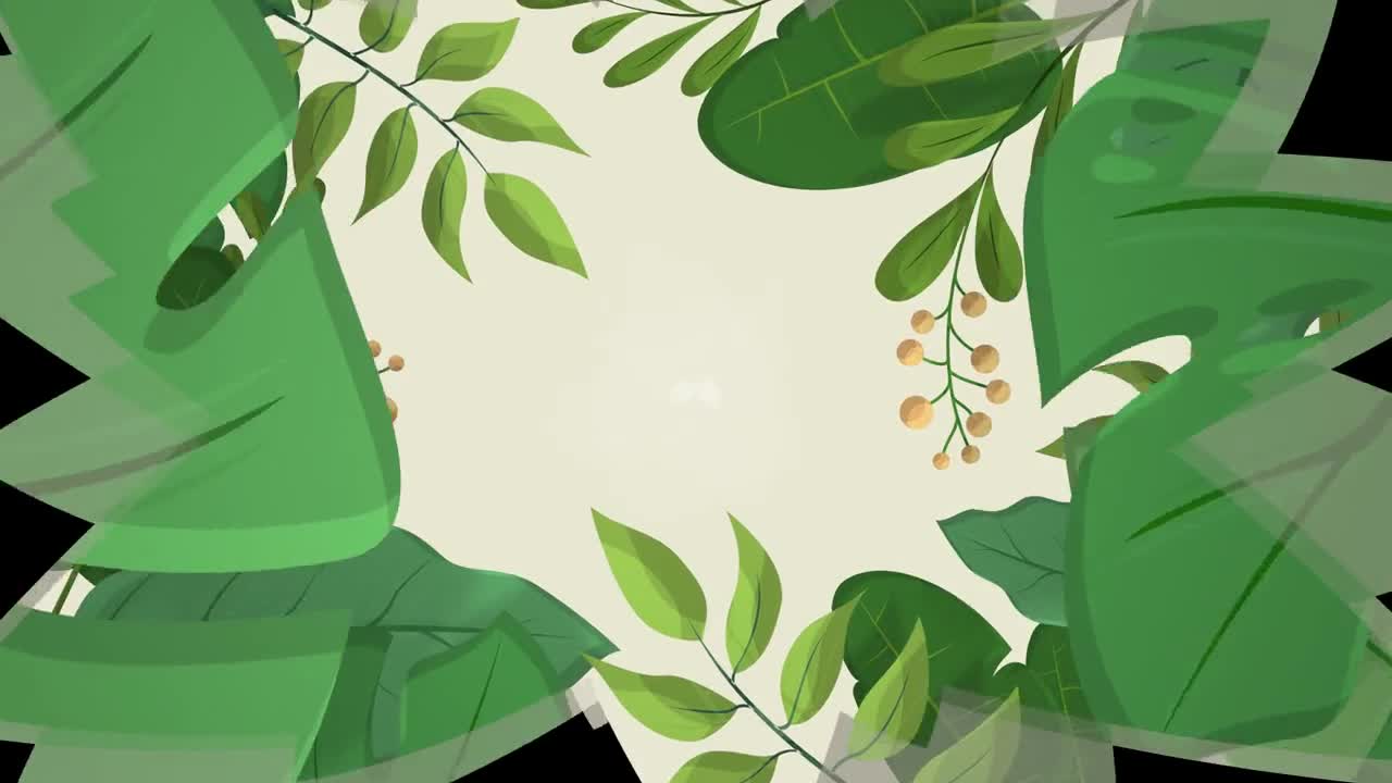 Download Stock Video Growing Leaves Logo Live Wallpaper For PC