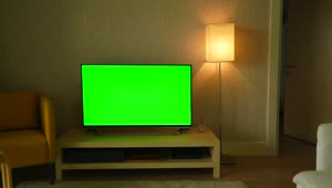 Download Stock Video Green Screen Television In The Living Room Live Wallpaper For PC