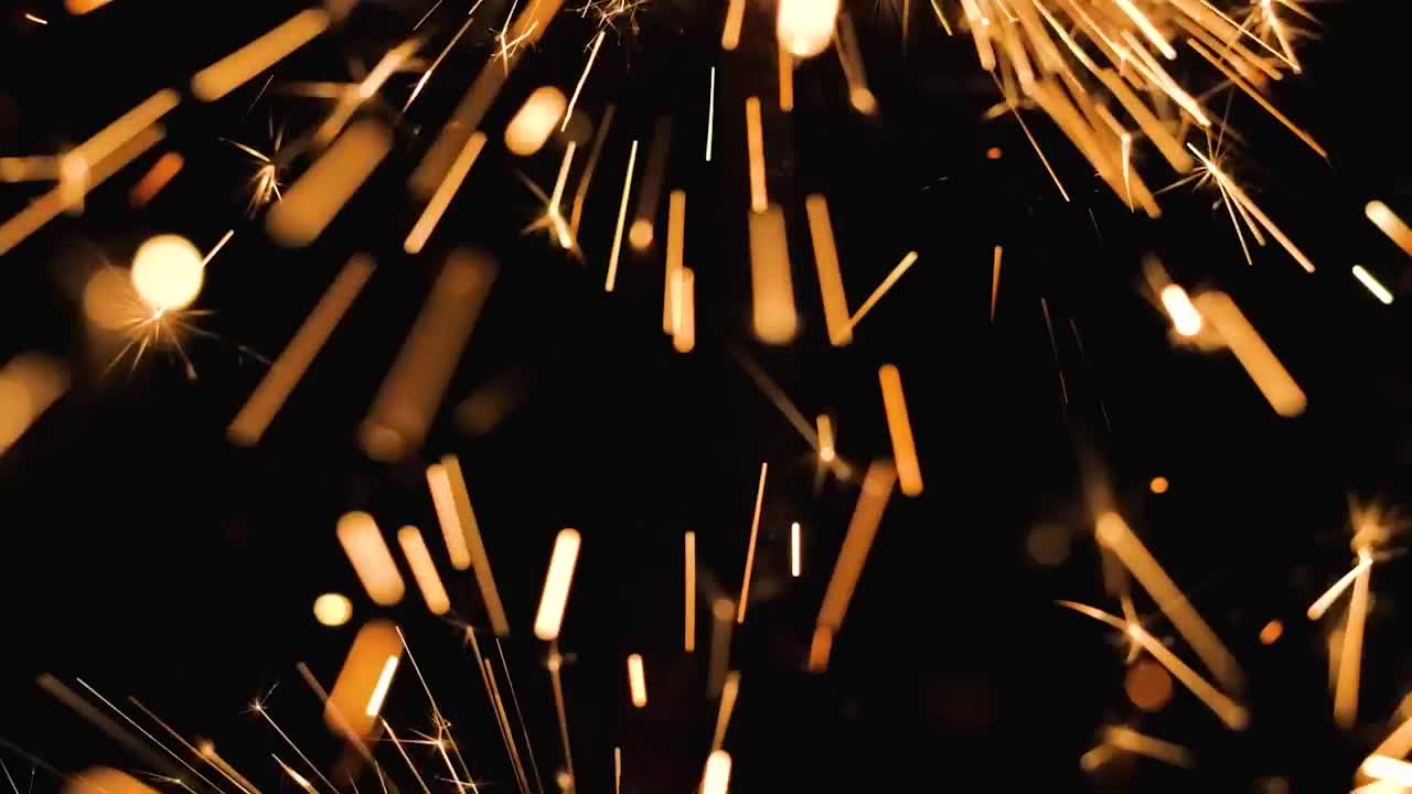 Download Stock Video Gold Sparklers Live Wallpaper For PC