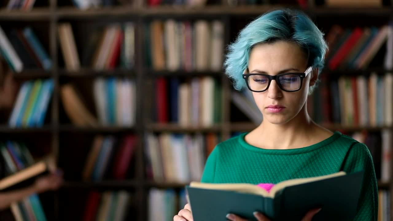 Download Stock Video Girl Reading An Old Book Live Wallpaper For PC