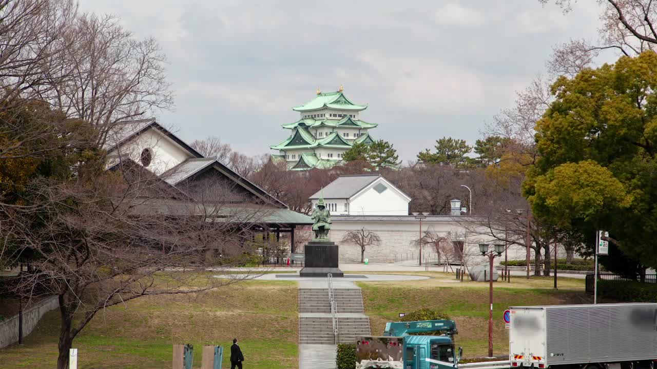 Download Stock Video Garden With A Statue And Japanese Temple Live Wallpaper For PC