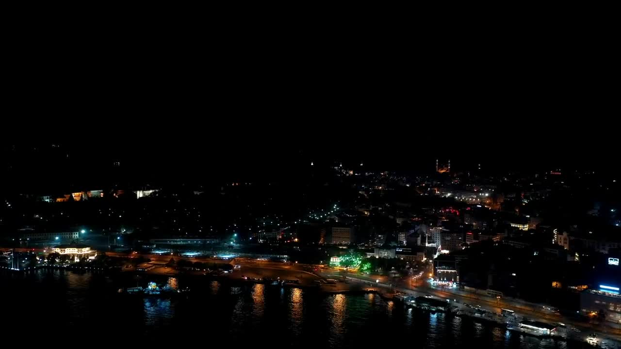 Download Stock Video Galata Bridge At Night Live Wallpaper For PC