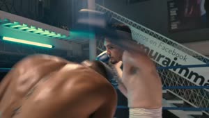 Download Stock Video Intense Semi Pro Boxing Match Animated Wallpaper