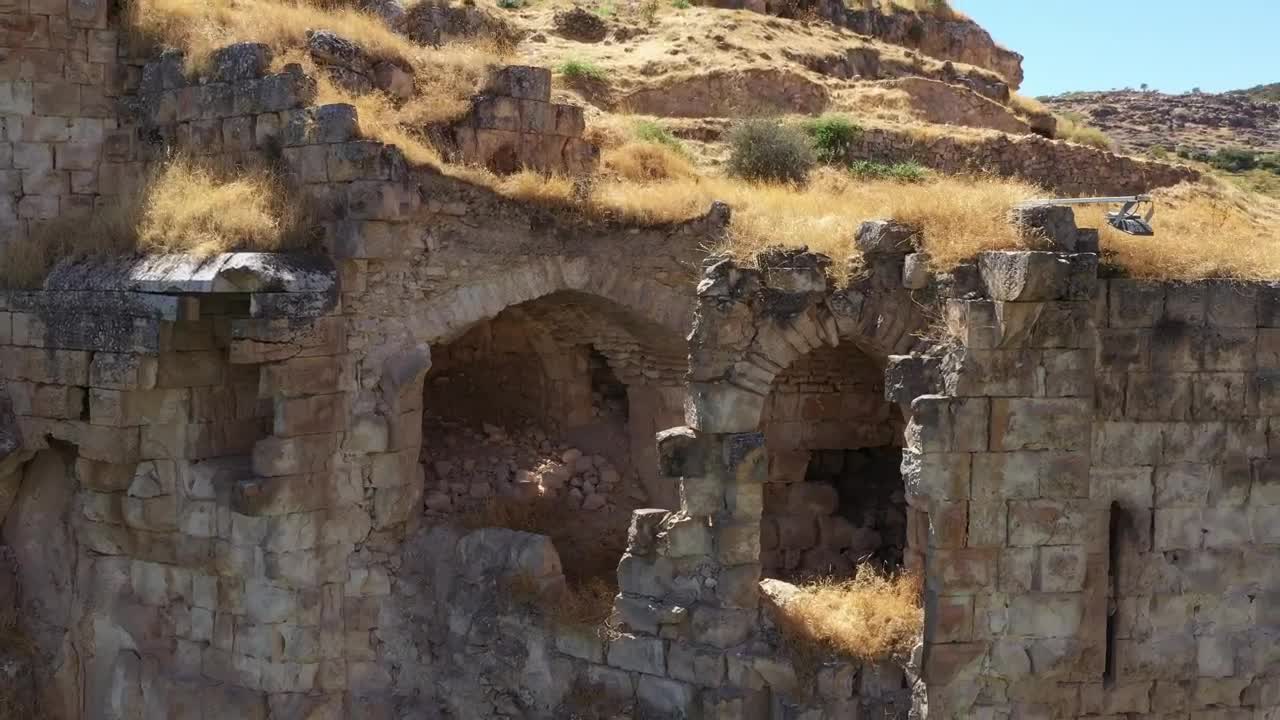 Download Stock Video Inside An Ancient Building Animated Wallpaper