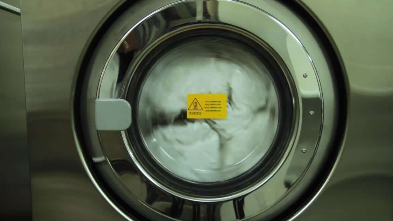 Download Stock Video Industrial Washing Machine Animated Wallpaper