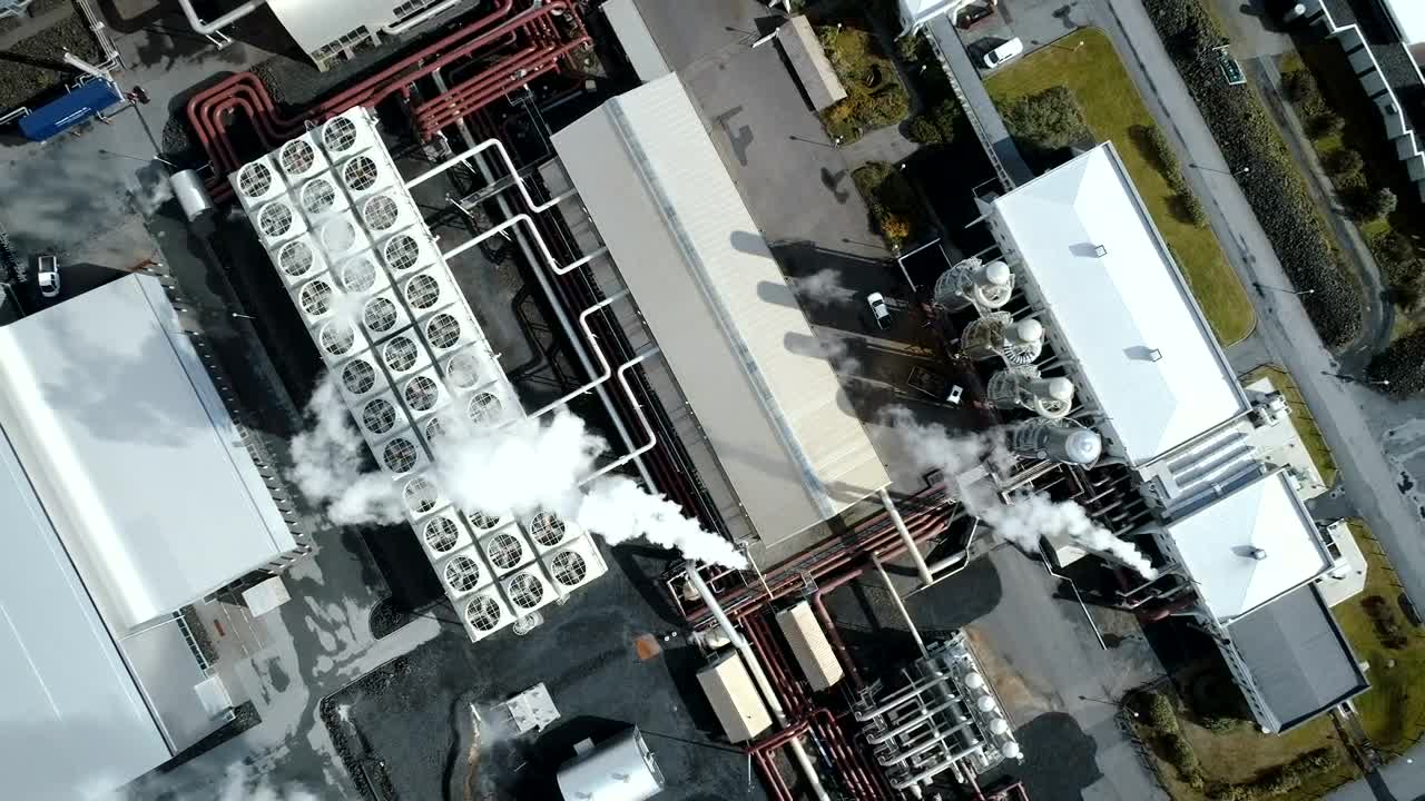 Download Stock Video Industrial Manufacturing Factory From Above Animated Wallpaper