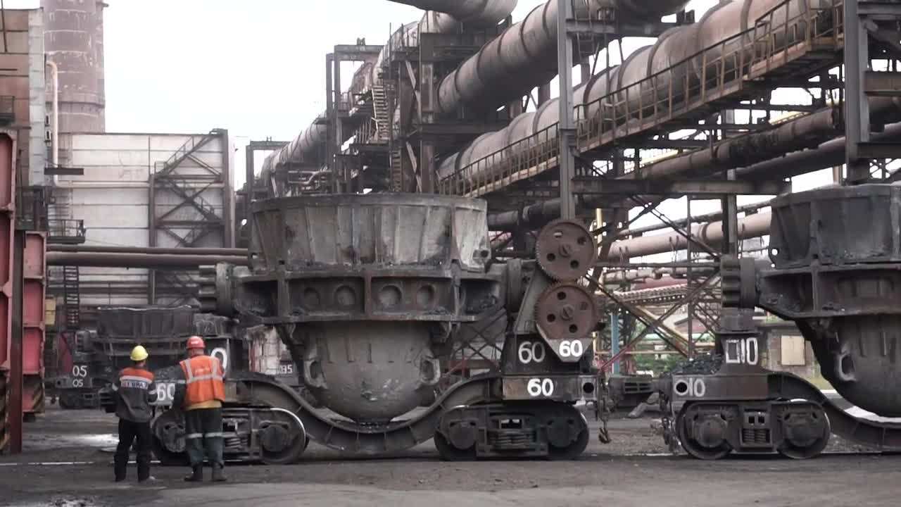 Download Stock Video Huge Metal Tanks In A Factory Animated Wallpaper