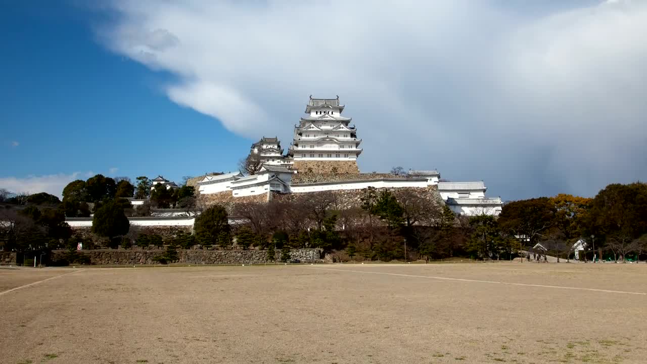 Download Stock Video Historical Japanese Castle Animated Wallpaper