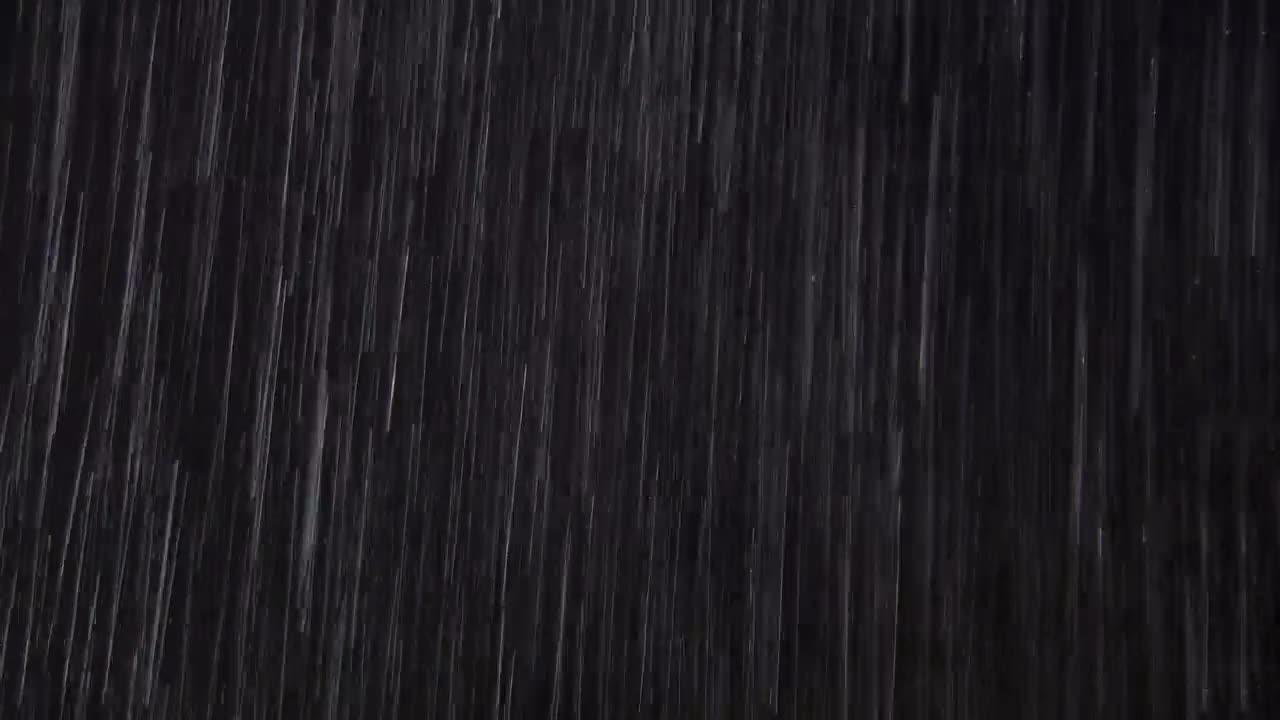 Download Stock Video Heavy Rain On A Dark Screen Animated Wallpaper