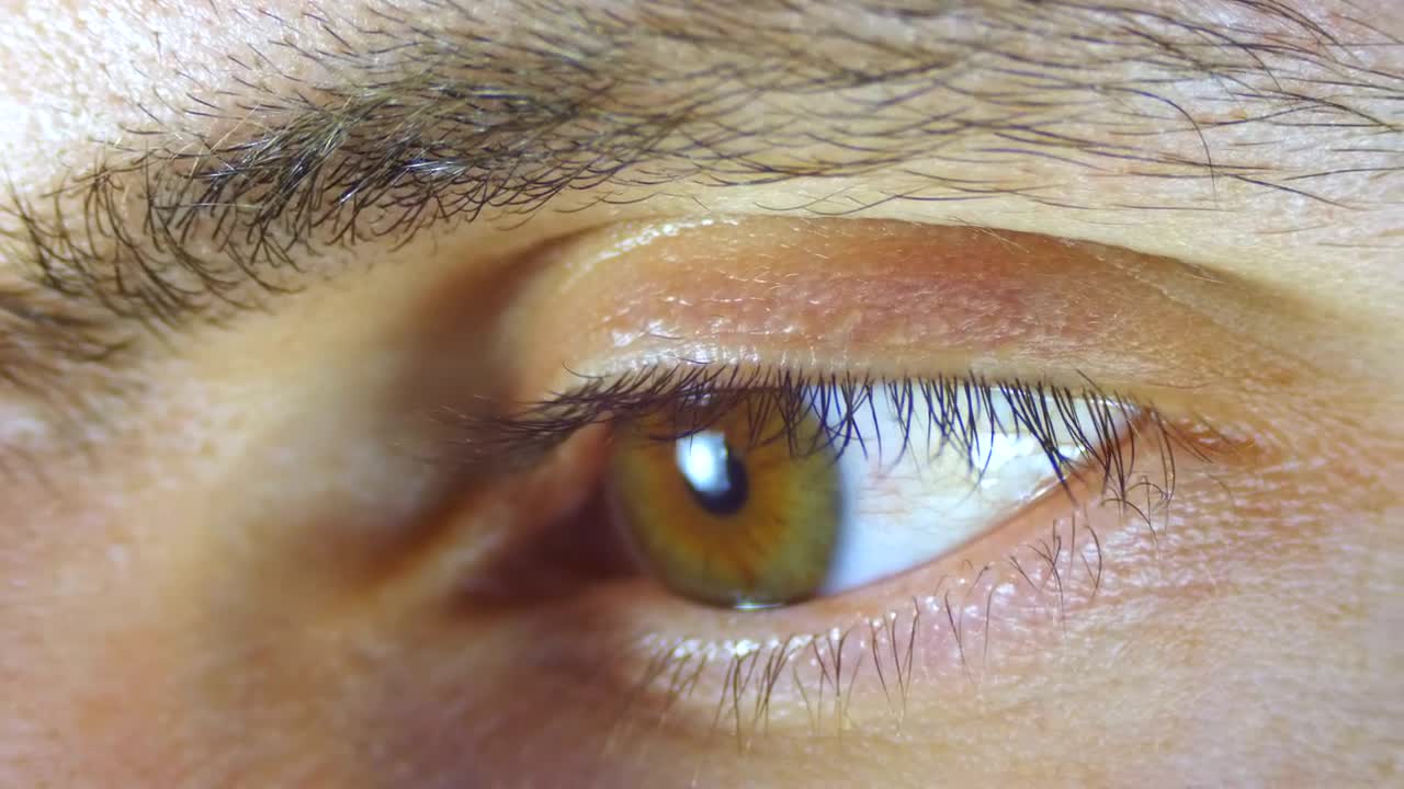 Download Stock Video Macro Shot Of A Human Eye Blinking Animated Wallpaper