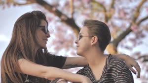 Download Stock Video Lgbtq Couple In The Park Animated Wallpaper